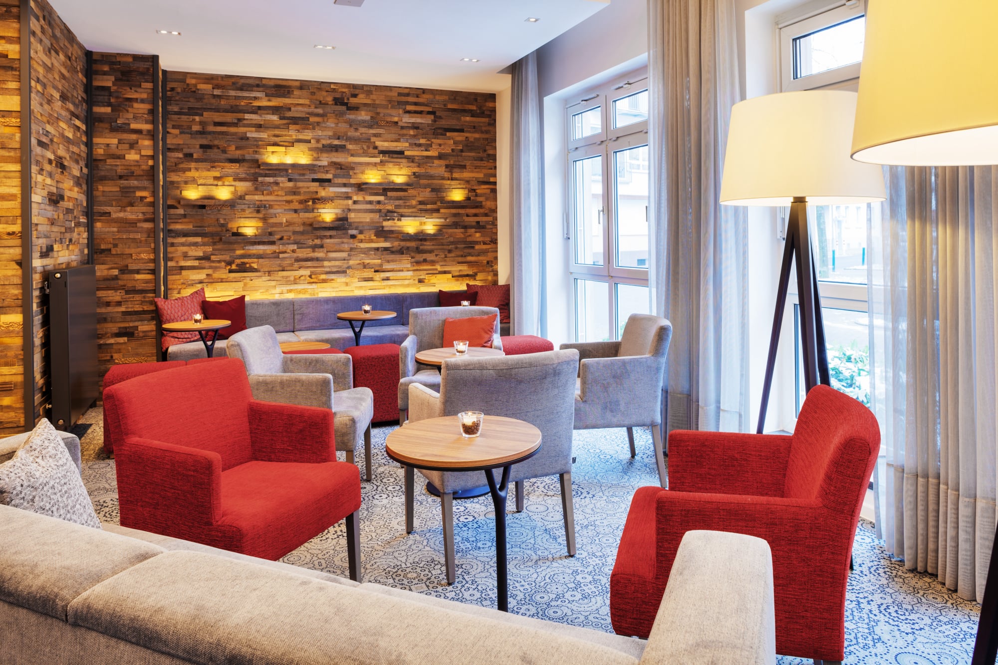 Blick in die Hotel Lobby